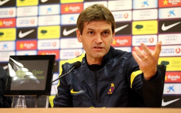 Outro tema abordado pelo treinador foi o duelo contra o Atlético de Madri, neste domingo. A equipe colchonera é a principal concorrente do Barcelona na briga pelo título do Campeo(Imagem:Reprodução) Outro tema abordado pelo treinador foi o duelo contra o Atlético de Madri, neste domingo. A equipe colchonera é a principal concorrente do Barcelona na briga pelo título do Campeo(Imagem:Reprodução)