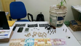 Material apreendido na operação Zé Pereira Seguro