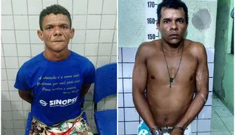 Francisco Jardel e Antônio do Nascimento  da Silva foram presos no Dom Avelar