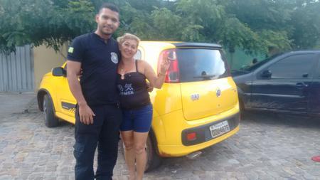 Vítima recuperou o carro