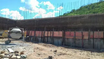 Obra na Estação de Abastecimento de Água de Simões