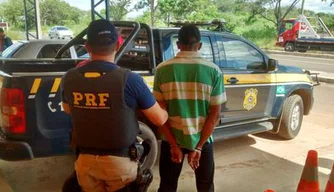 Preso pela PRF  em Floriano