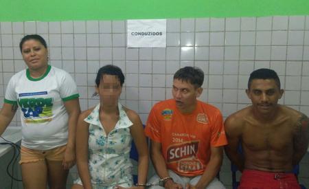 Suspeitos detidos pela Força Tática