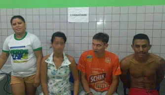 Suspeitos detidos pela Força Tática