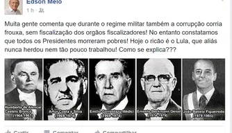 Publicação de Edson Melo