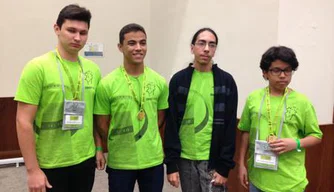Alunos piauienses medalhisas na Obmep