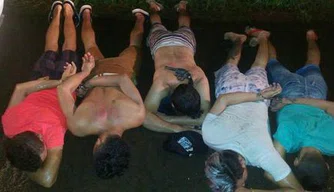 Suspeitos de roubo são presos em Altos