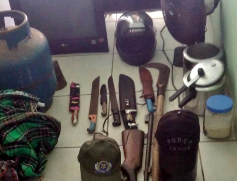 Material foi recuperado durante diligências