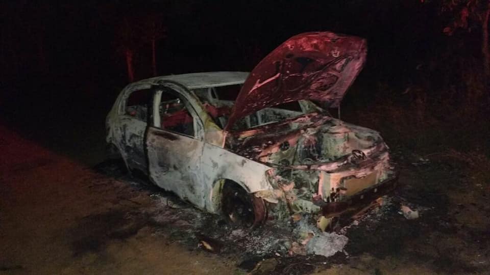 Gol encontrado na BR 226