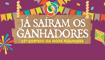 Sefaz divulga lista completa de sorteados na Nota Piauiense.