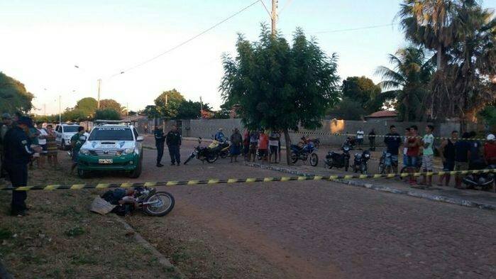 Homem morto em José de Freitas.