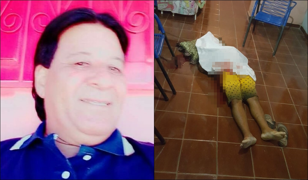 Casé morto na cidade de Flores