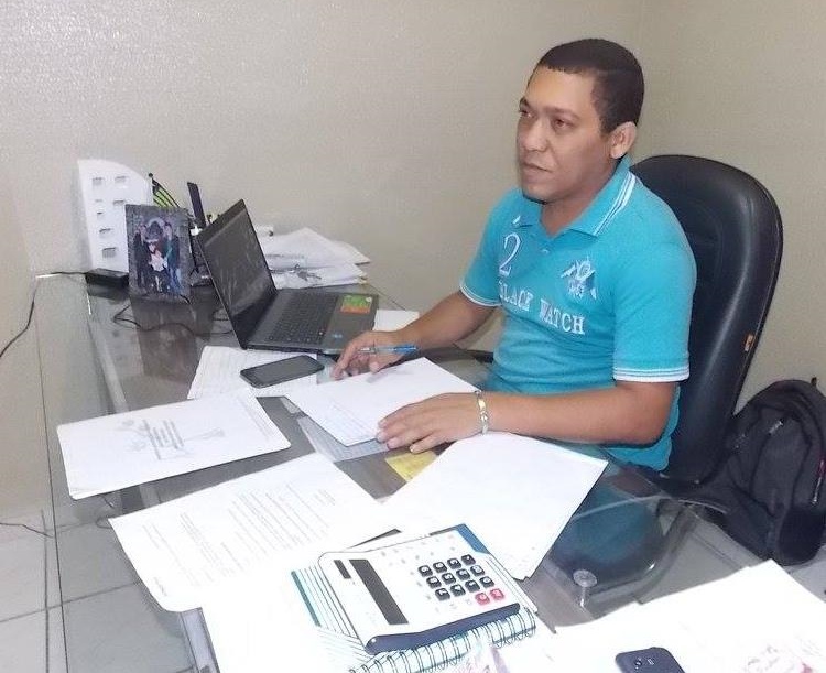O presidente do Sintetro, Fernando Feijão.