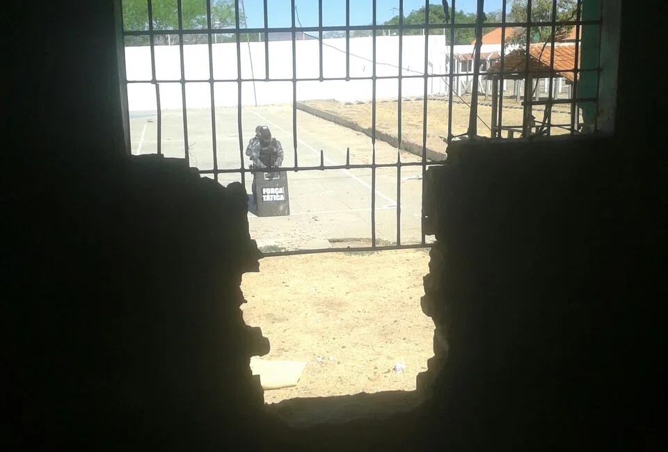 Resultado de motim da Penitenciária Vereda Grande