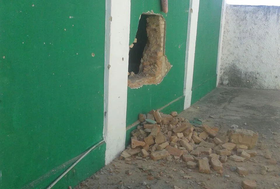 Resultado de motim da Penitenciária Vereda Grande
