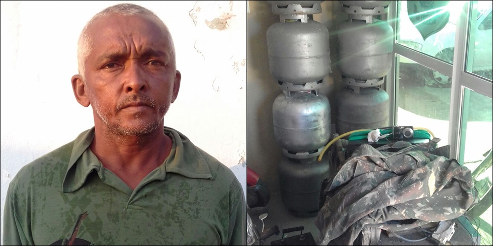 Zé Erivan preso em Geminiano