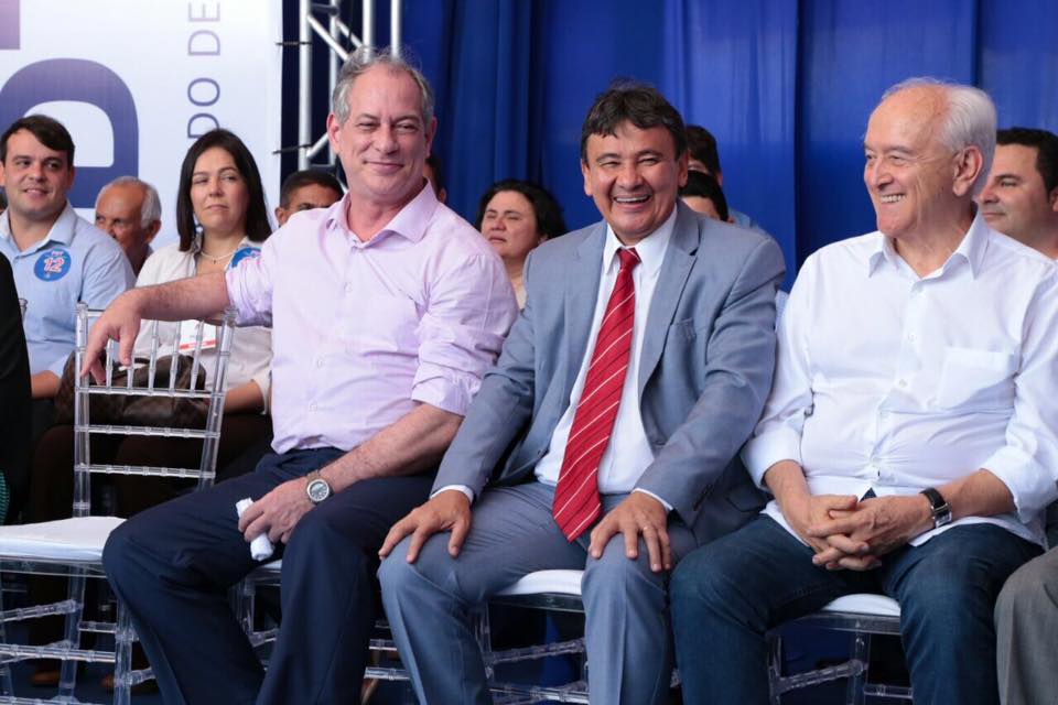 Ciro Gomes e Wellington Dias participam da comvenção do PDT no Piauí