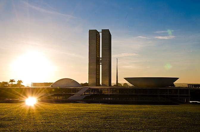 Palácio do Congresso Nacional.