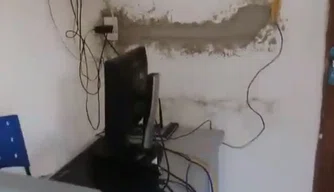 video da delegacia
