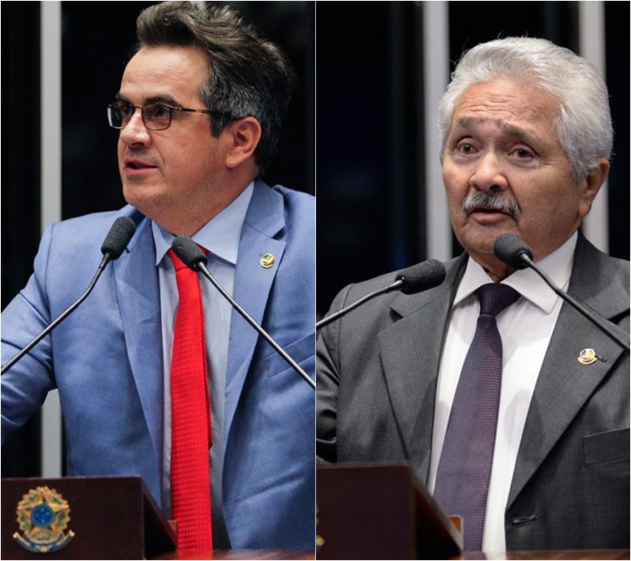 Ciro Nogueira e Elmano Férrer votam contra o afastamento de Aécio Neves.