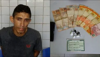 Apreendido por tráfico de drogas no Bela Vista