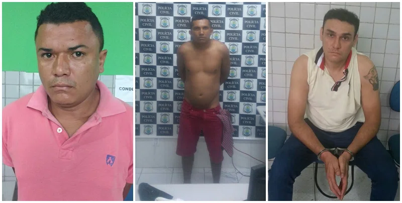 Presos na Operação PC 24H