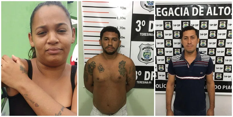 Presos na Operação Polícia Civil 24H