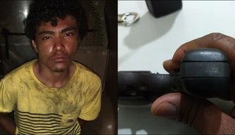 Homem preso em flagrante