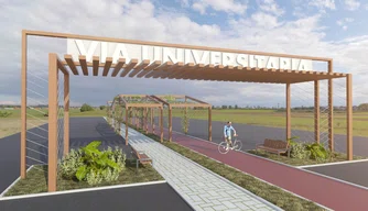 Ciclovia Universitária foi planejada há dois anos.