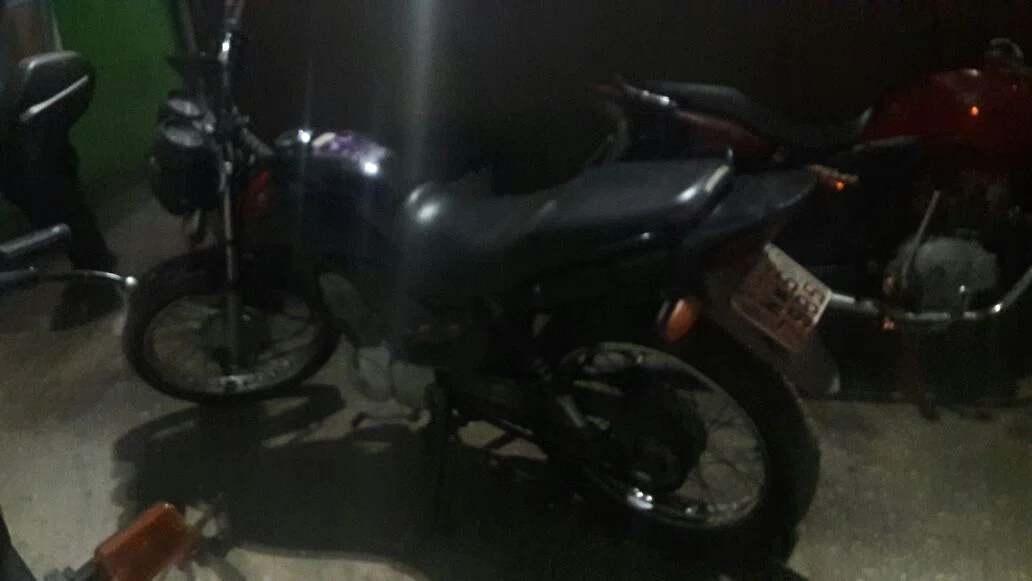Motocicleta recuperada