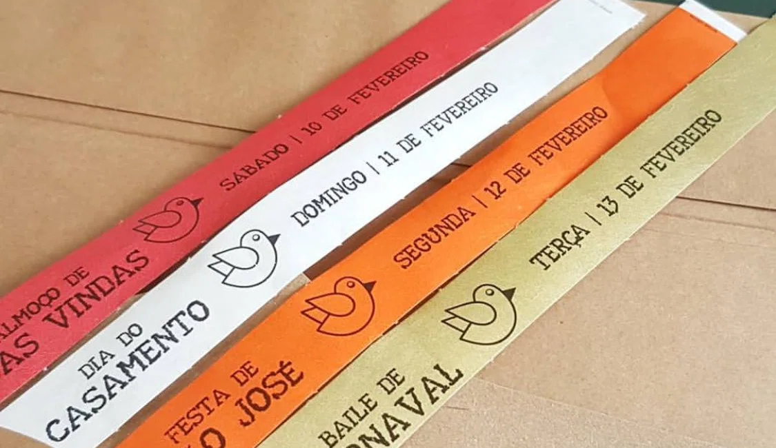 A festa de casamento acontece em 4 dias