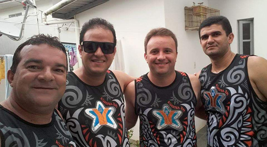 Prefeito Diego Teixeira curtindo carnaval em Salvador