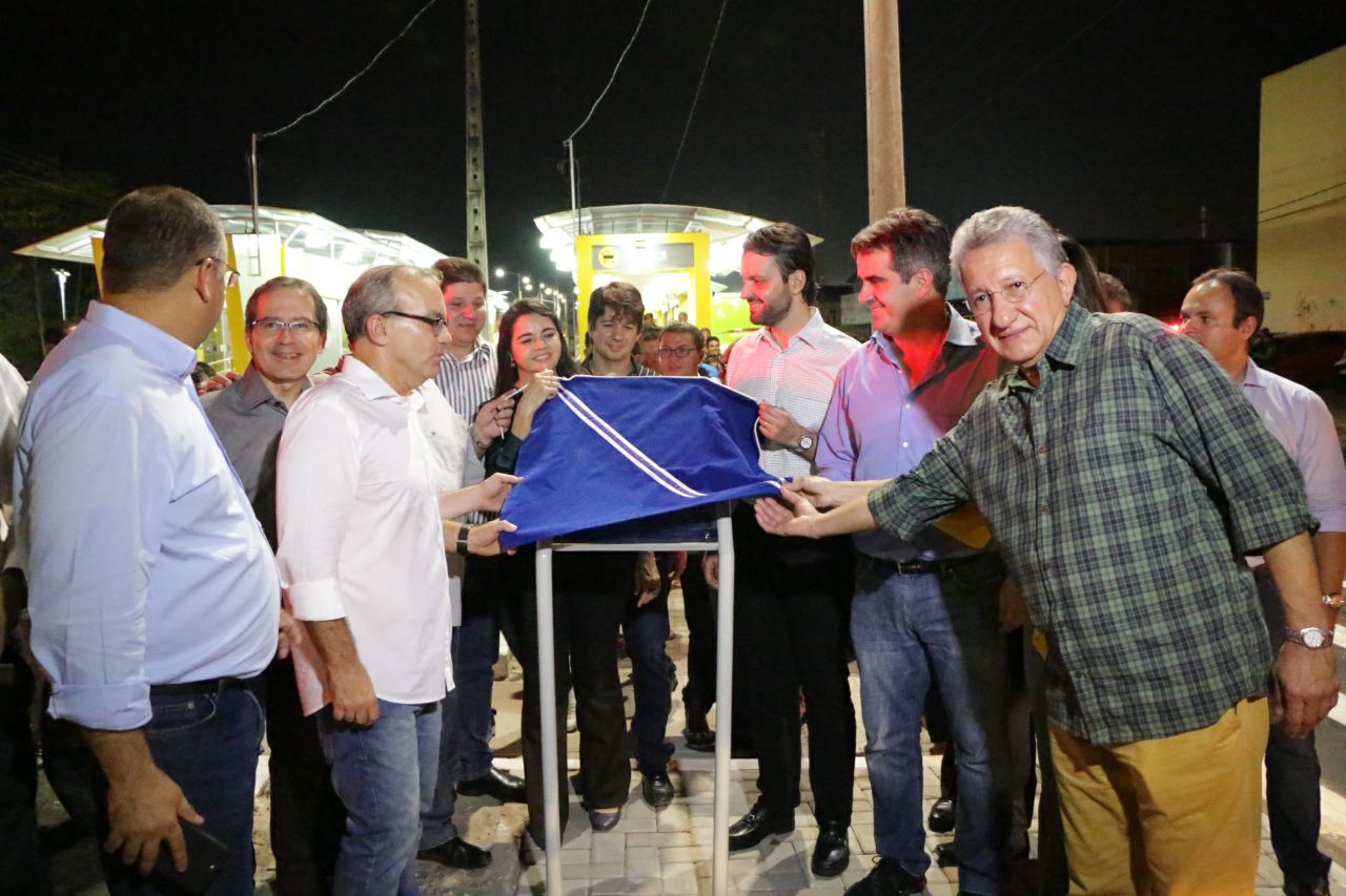 Inauguração do terminal de integração do Parque Piauí
