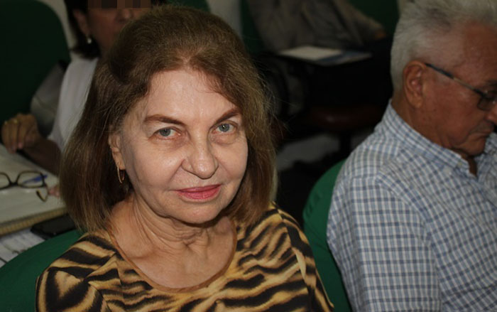 Ex-prefeita Teresinha Lages.