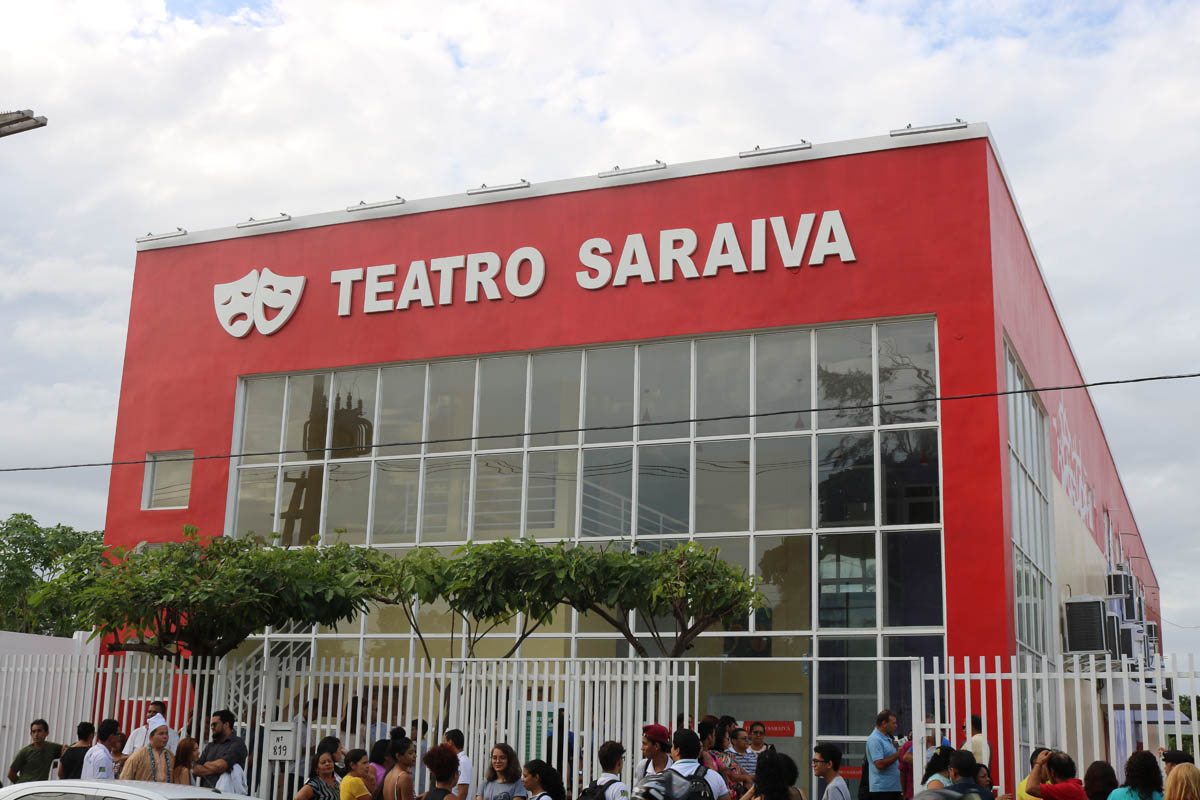 O Teatro Saraiva possui capacidade para mais de 300 lugares.