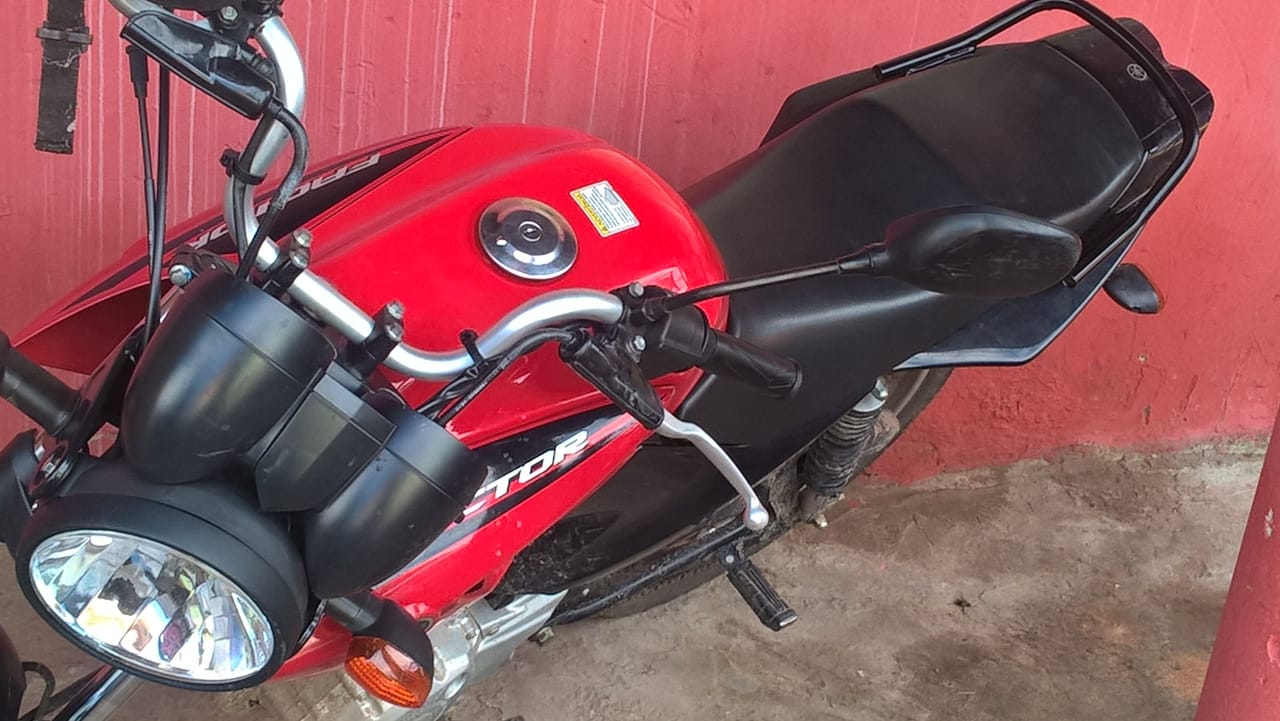 Motocicleta recuperada