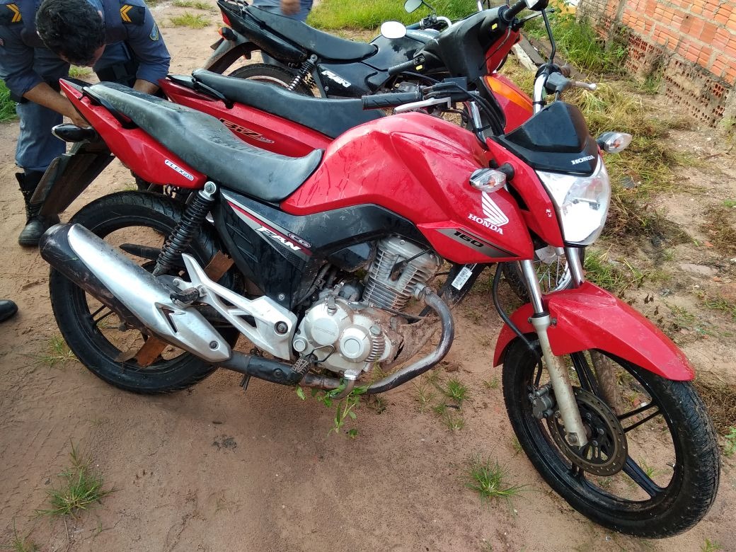 Motocicletas apreendidas em Timon