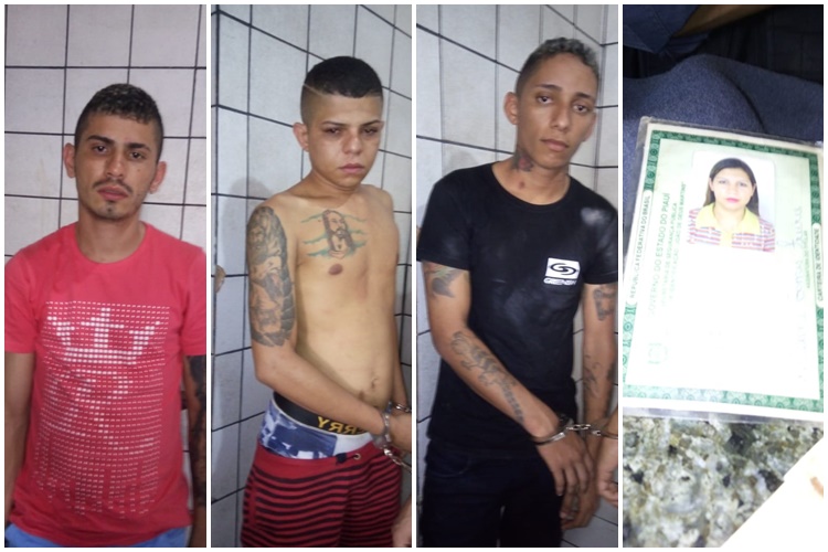 Quatro pessoas foram conduzidas na ação policial do bairro Parque Piauí.