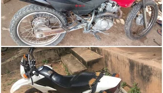 PM apreende duas motos com registro de roubo em Timon.