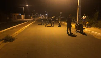 Samuel tentou fugir ao perceber que seria abordado pela polícia.
