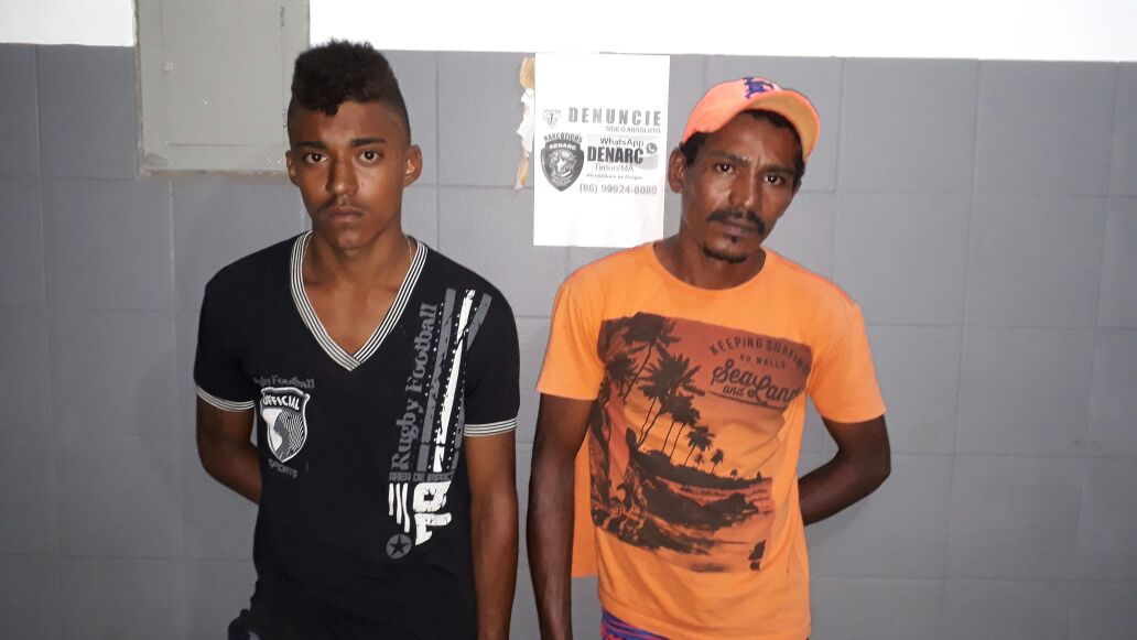 André Luiz dos Santos da Silva e Francisco Ozael Ribeiro Paz.