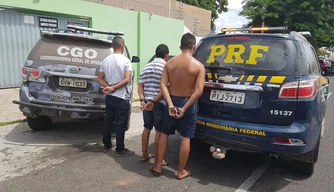 Os três rapazes confessaram que atearam fogo na casa do agente da PRF.