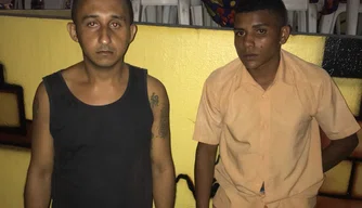 Dupla presa após furtar apartamento no Morada Nova.