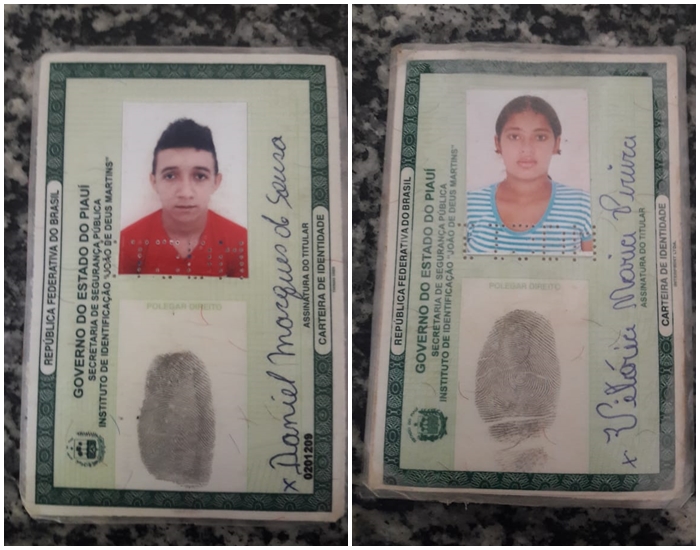 Daniel Marques e Vitória Maria são acusados de vender drogas em Valença.