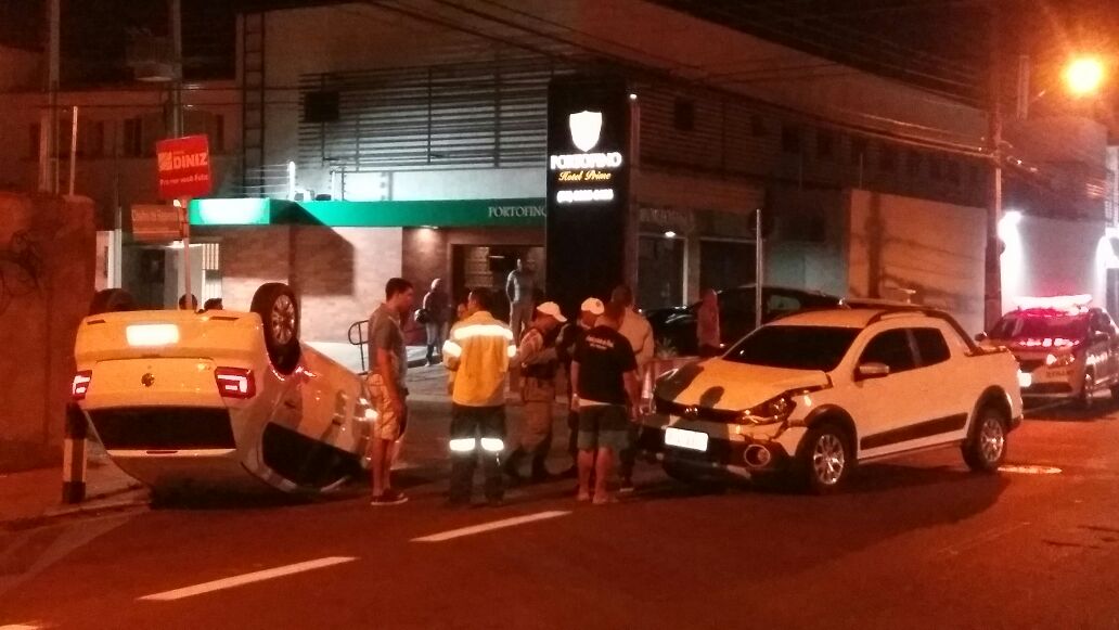 Veículos envolvidos no acidente.