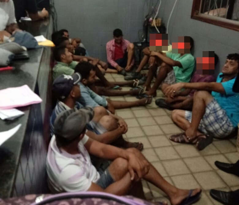 Sujeitos foram flagrados saqueando sítio na zona rual de Timon.