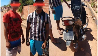 Os menores foram apreendidos na manha desta terça-feira (24).