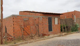 Local onde a vítima foi assassinada no bairro Santa Luzia.