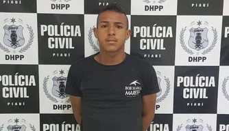 Weverton Douglas da Silva Limeira foi preso pelo DHPP acusado de homicídio.