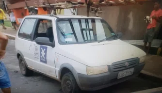 Carro da Companhia Energética do Maranhão (Cemar).